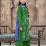 Embroidered Long Shirt With Bootcut Pants (GPW2-05)