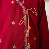 Embroidered Angrakha With Trousers (GSK-649)