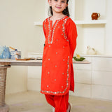 Embroidered Kameez & Balloon Shalwar (GSK-648)