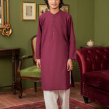 Boys Purple Kurta (KZ-543)