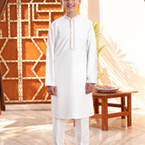 Kurta With Embroidery & Trousers (MSFBSK-861)