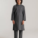 Charcoal Kurta Set (MSKZBS-01)
