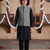 Kurta With Waistcoat & Trousers (MSFBSKW-02)