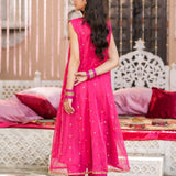 Embellished Kameez, Separate Sleeves & Trousers (GPW-S1136)