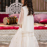 Embellished Kameez, Gharara & Dupatta (GPW-1110)