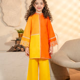 Embroidered Rangeen Kameez & Trousers (RGKS2-05)