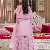Embellished Kameez, Gharara & Dupatta (GPW-S1114)