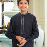 Kurta With Embroidery & Trousers (MSFBSK-875)