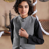 Kurta With Waistcoat & Trousers (MSFBSKW-02)