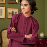 Boys Purple Kurta (KZ-543)
