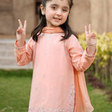 Embellished Kameez & Gharara With Dupatta (GPW-1141)