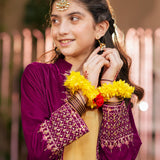 Embellished Gown, Kameez & Trousers (GPW-1128)