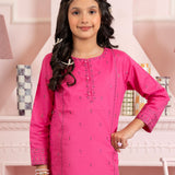 Embroidered Shirt With Plain Culottes. (ESFW-06)