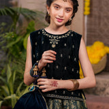 Embellished Top, Separate Sleeves & Lehnga (GPW-1120)