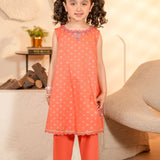 Embroidered Kurti With Shalwar & Separate Sleeves (RGKS-42)