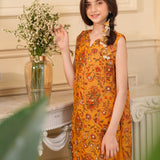 Printed Embellished Kameez With Palzo (DGFS-18)