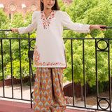 Embroidered Kameez With Farshi Shalwar (DGKS-190)