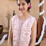Embellished Kameez with Separate Sleeves & Sharara (GPW-S1081)