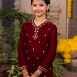 Embellished Kameez, Gharara & Dupatta (GPW-S1125)