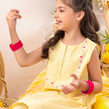 Embroidered Kameez With Trouser & Sleeves (GSK-577)