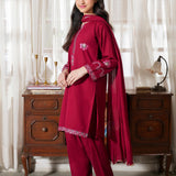 Embroidered Kameez Shalwar With Dupatta (GSK-589)