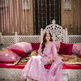 Embellished Kameez, Gharara & Dupatta (GPW-S1114)