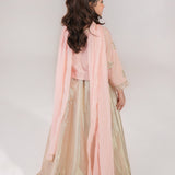 Embroidered Lehnga Choli With Dupatta. (EFW-19)