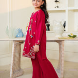 Embroidered Angrakha With Trousers (GSK-649)