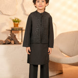 Embroidered Waistcoat with Embroidered Kurta & Trouser (MSFBKSW2-03)