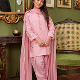 Embroidered Kameez Shalwar & Dupatta (GSK-602)