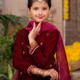 Embellished Kameez, Gharara & Dupatta (GPW-S1125)