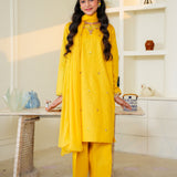 Hand Embroidered Kameez & Shalwar With Dupatta (GSKH-70)