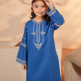Embroidered Kameez & Trousers With Dupatta (GSK-607)