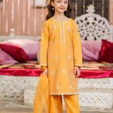 Embellished Kameez , Trousers & Dupatta (GPW-S1117)