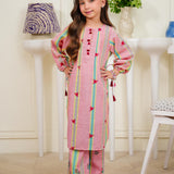 Emb Shirt With Loose Trouser (DGKSB2-12)