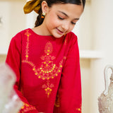 Hand Embroidered Kameez Trousers (GSKH-72)