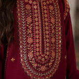 Embellished Kameez, Gharara And Dupatta (GPW-S1189)