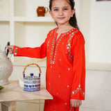 Embroidered Kameez & Balloon Shalwar (GSK-648)