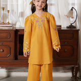 Embroidered Rangeen Kurti Trousers (RGKSM-04)