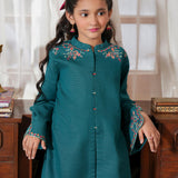 Embroidered Kurti With Trousers (RGKS-31)