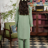Hand Embroidered Kameez Shalwar (GSKH-53)