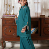 Embroidered Kurti With Trousers (RGKS-31)