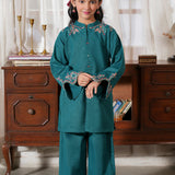 Embroidered Kurti With Trousers (RGKS-31)