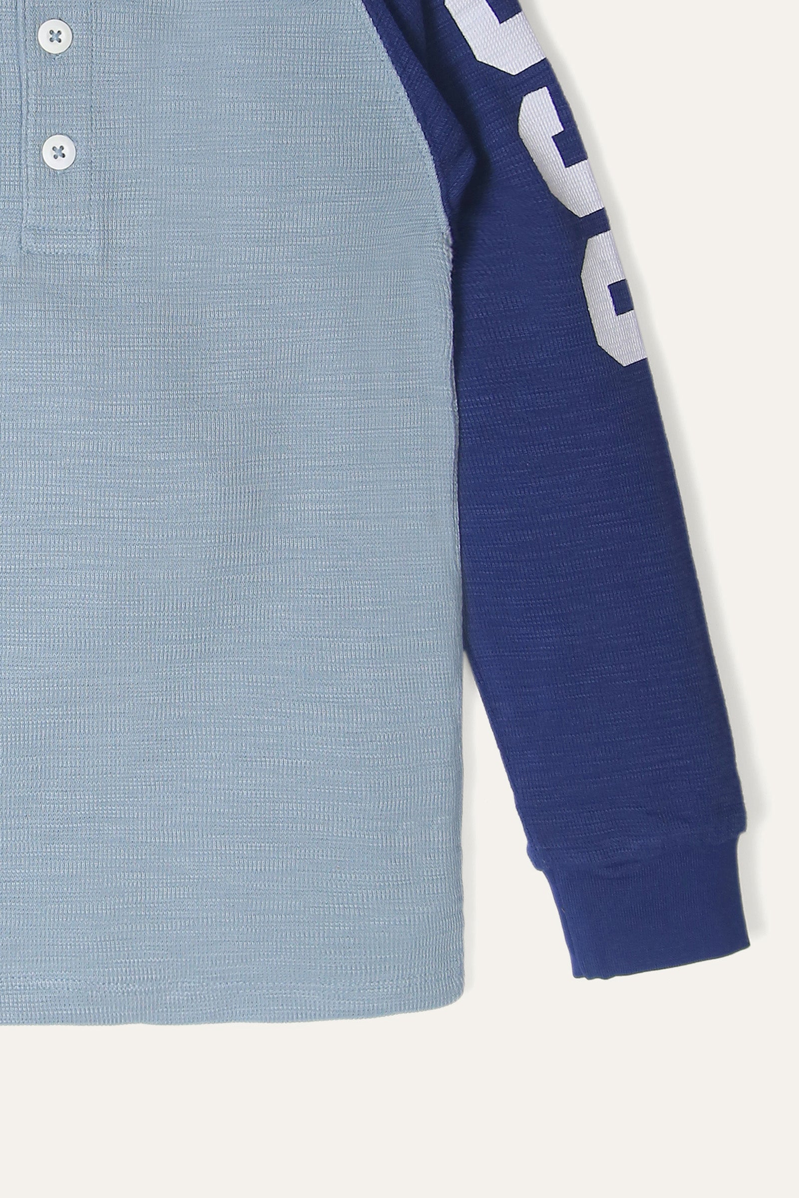 BOYS RAGLAN HENLEY T-SHIRT (BKTJ-066R)