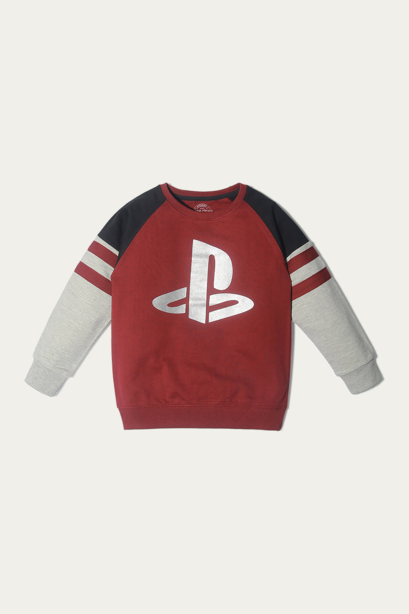 Sweatshirt - Soft Terry | Brick - Best Kids Clothing Brands In Pakistan Online|Minnie Minors
