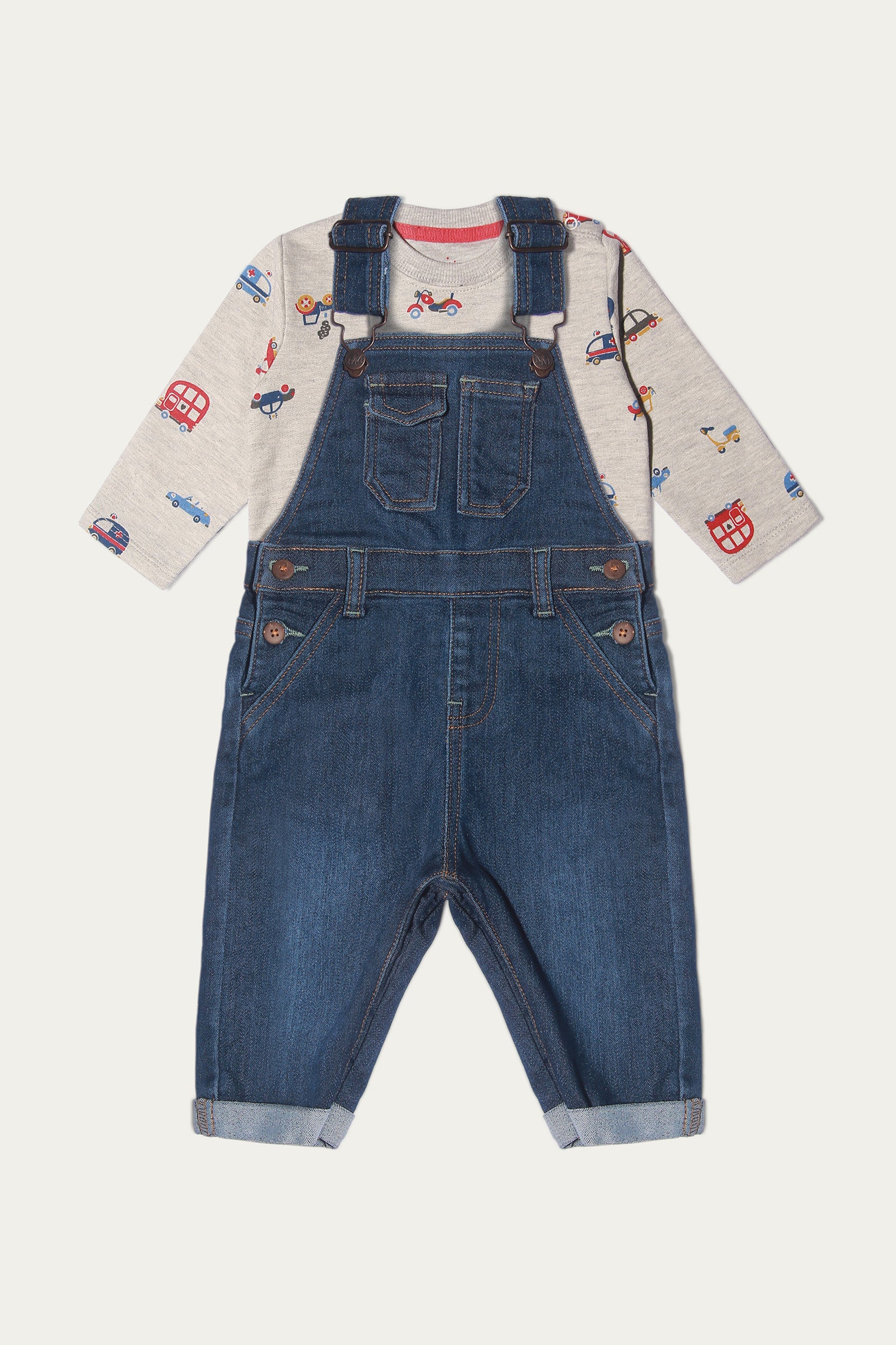 Dungaree & Bodysuit (BD-164)