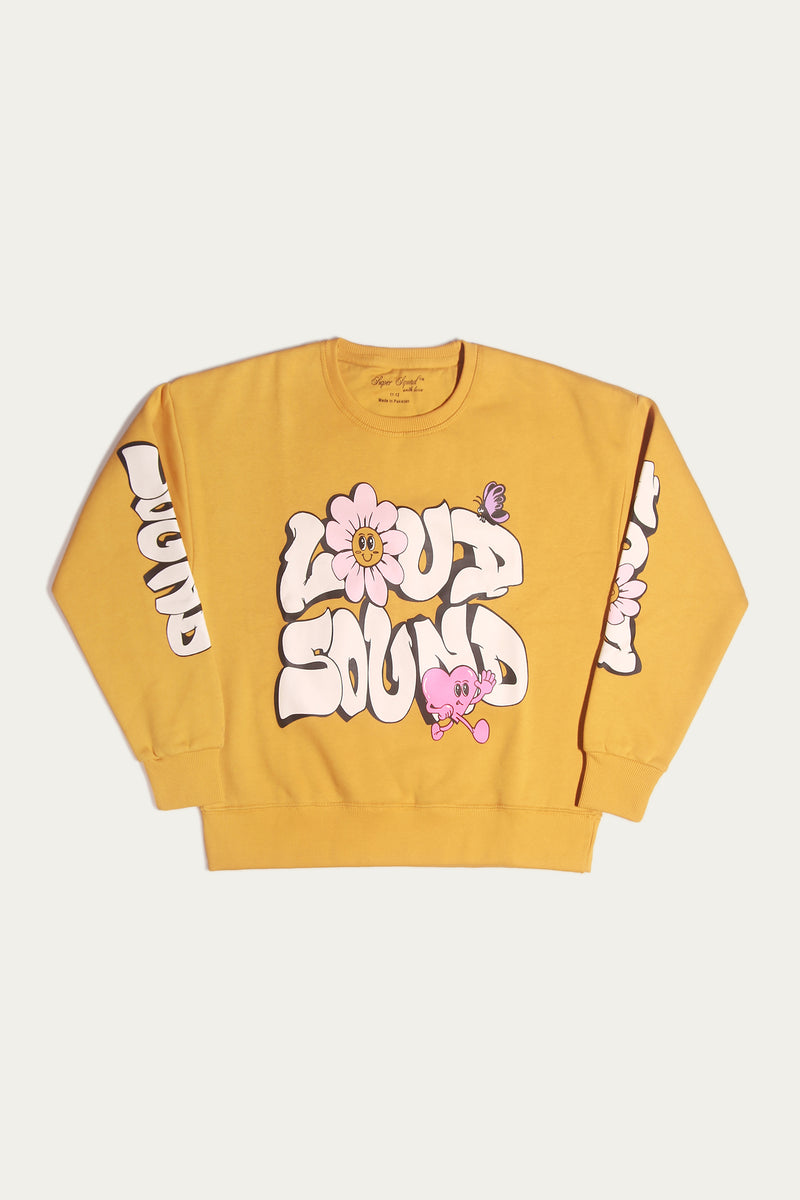 DROP SHOULDER BAGGY SWEATSHIRT (SSGK-599)