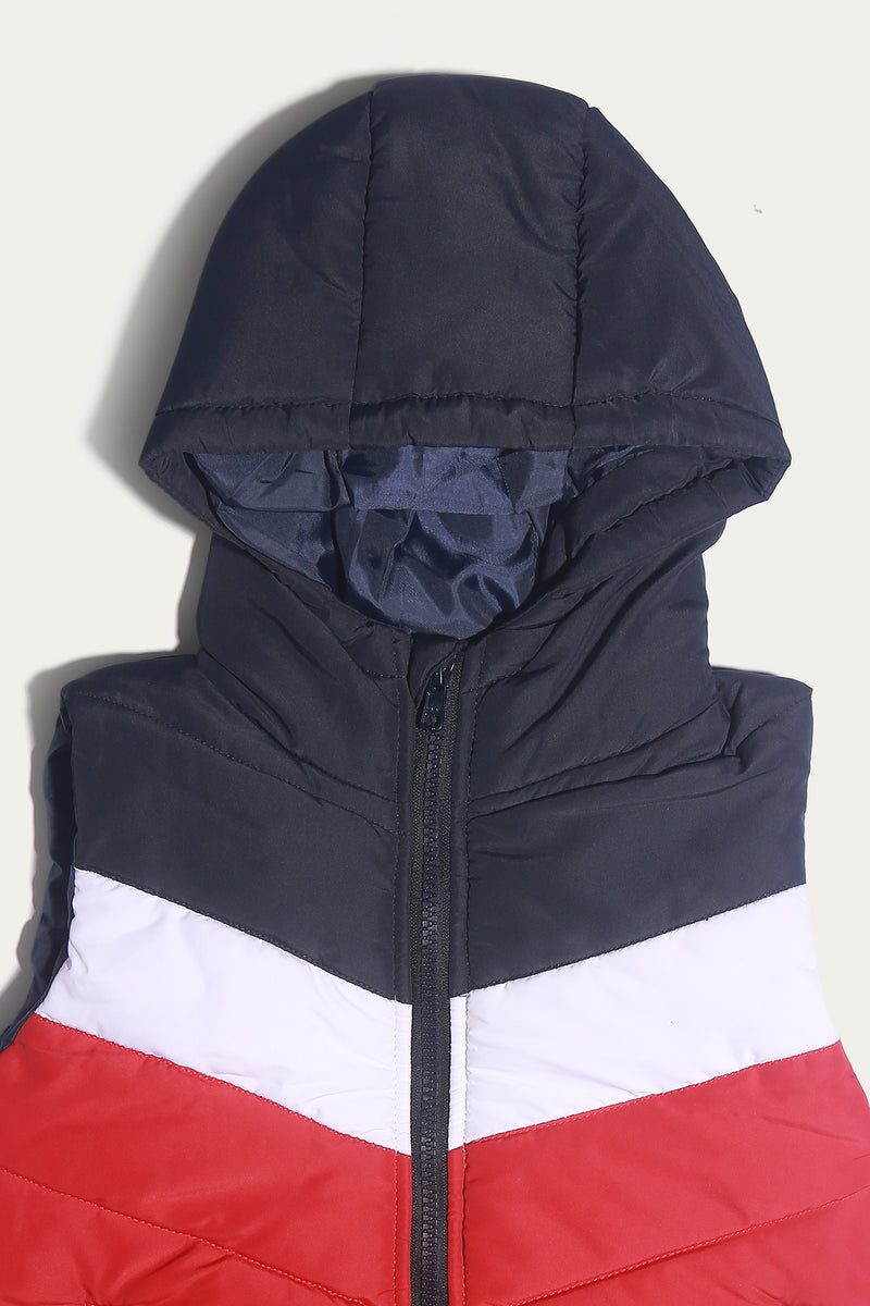 SLEEVELESS PUFFER JACKET (BWJ-026)