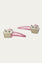 Hair Clips - Soft Steel Pin + Felt | Multi - Best Kids Clothing Brands In Pakistan Online|Minnie Minors