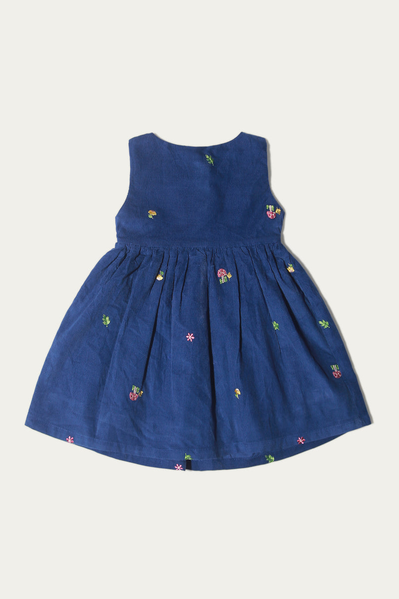 Embroidered Casual Frock & T-Shirt (IF-399)